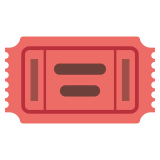Билети за вход - Noto Color Emoji