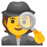 Детектив - Noto Color Emoji