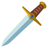 Кинжал - Noto Color Emoji