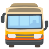 Приближаващ автобус - Noto Color Emoji