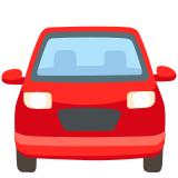 Приближаващ автомобил - Noto Color Emoji