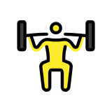 Тежкоатлет - OpenMoji