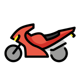 Мотоциклет - OpenMoji