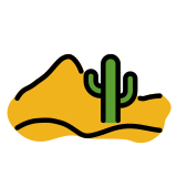 Пустиня - OpenMoji