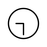 Девет и половина часът - OpenMoji