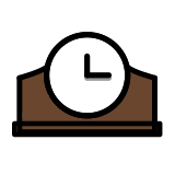 Часовник за камина - OpenMoji