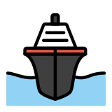 Пътнически кораб - OpenMoji