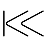 Бутон за предишния запис - OpenMoji