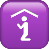 Коленичещ човек емоджи