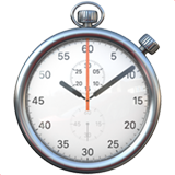 Хронометър емоджи