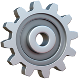 Зъбно колело емотикон