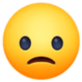 Леко намръщено лице - Facebook