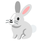 Заек - Noto Color Emoji