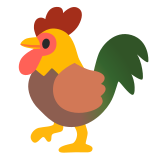 Петел - Noto Color Emoji