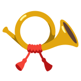 Пощенски рог - Noto Color Emoji