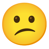 Объркано лице - Noto Color Emoji