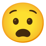 Изстрадало лице - Noto Color Emoji