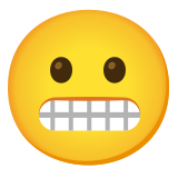 Лице с гримаса - Noto Color Emoji