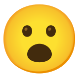Лице с отворена уста - Noto Color Emoji