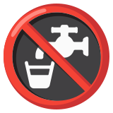 Непитейна вода - Noto Color Emoji
