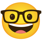 Лице на зубър - Noto Color Emoji