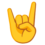 Знак на рогата - Noto Color Emoji
