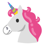 Еднорог - Noto Color Emoji
