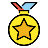 Спортен медал - OpenMoji