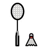 Бадминтон - OpenMoji