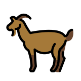 Коза - OpenMoji