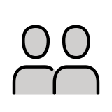 Силуети на бюстове - OpenMoji