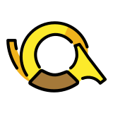 Пощенски рог - OpenMoji