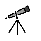 Телескоп - OpenMoji