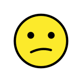 Объркано лице - OpenMoji
