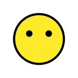 Лице без уста - OpenMoji