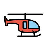 Хеликоптер - OpenMoji