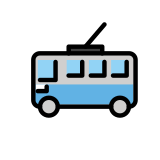 Тролейбус - OpenMoji