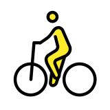 Велосипедист - OpenMoji