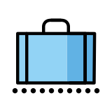 Получаване на багаж - OpenMoji