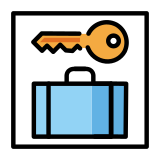 Съхранение на багаж - OpenMoji