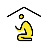 Място за религиозно преклонение - OpenMoji