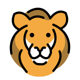 Лъв - OpenMoji
