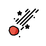 Комета - OpenMoji