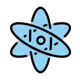 Символ на атом - OpenMoji