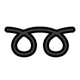 Двойна примка - OpenMoji