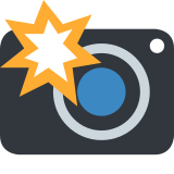 Фотоапарат със светкавица - Twitter / X