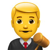 мъж съдия