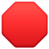 Знак стоп - Facebook