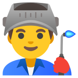 Работник в завод - Noto Color Emoji
