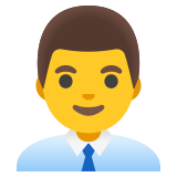 Служител в офис - Noto Color Emoji